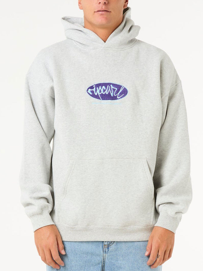 Rip Curl Rip Script Hoodie Holiday 2026 | LIGHT GREY MARLE (3597)