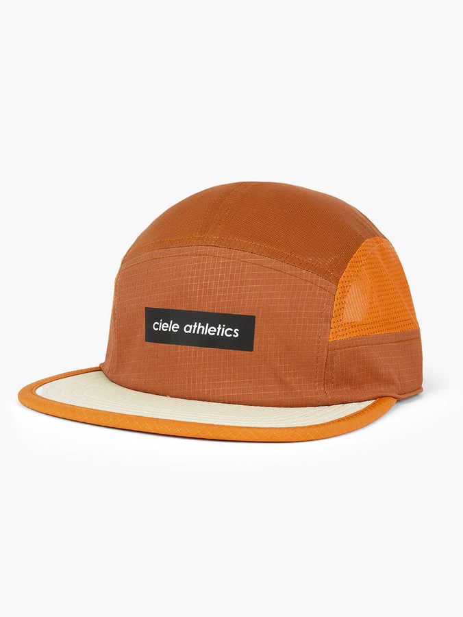 Ciele GOCap Field Iconic Bar Gingerbread/Sunset Strapback Hat | GINGER BREAD/SUNSET