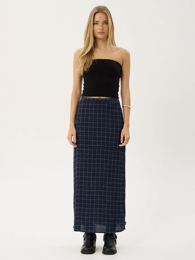 Afends Lita Thea Maxi Skirt Fall 2026 | MIDNIGHT CHECK