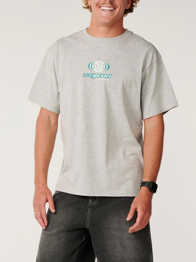Rip Curl Archive Global T-Shirt Holiday 2026 | GREY MARLE (0085)