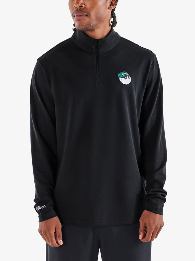 Malbon Flyer Mid Layer Sweatshirt Fall 2026 | BLACK