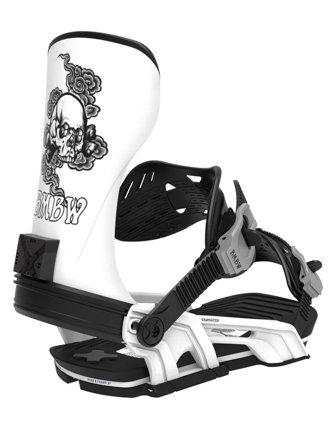 Bent Metal Transfer 2027 Snowboard Bindings | WHITE