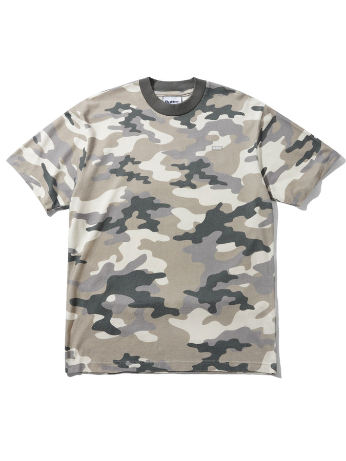 Butter Goods Pique Winter Camo T-Shirt Fall 2026 | WINTER CAMO