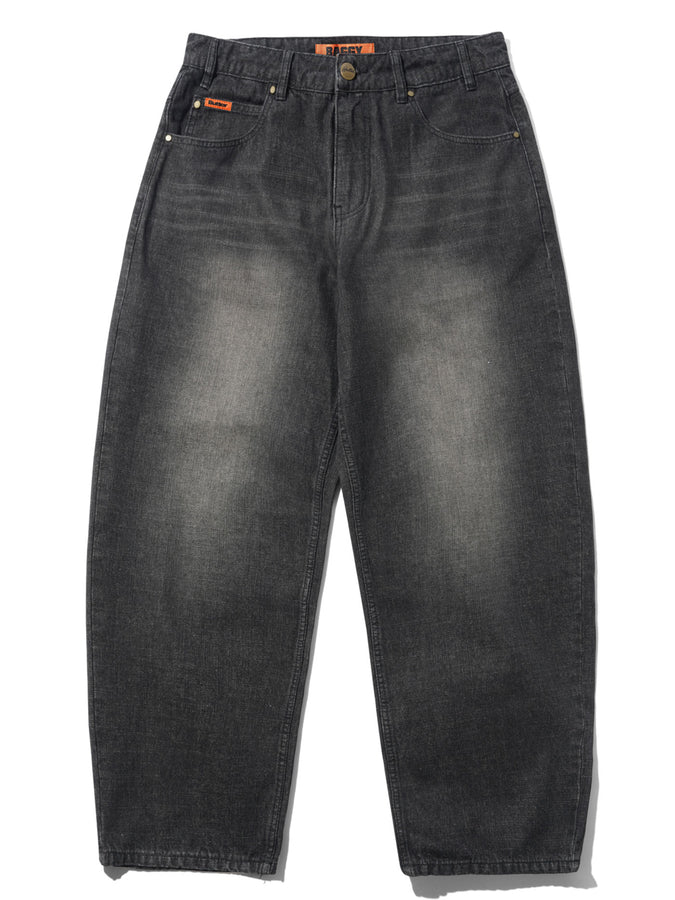 Butter Goods Baggy Slub Black Jeans Fall 2026 | SLUB BLACK