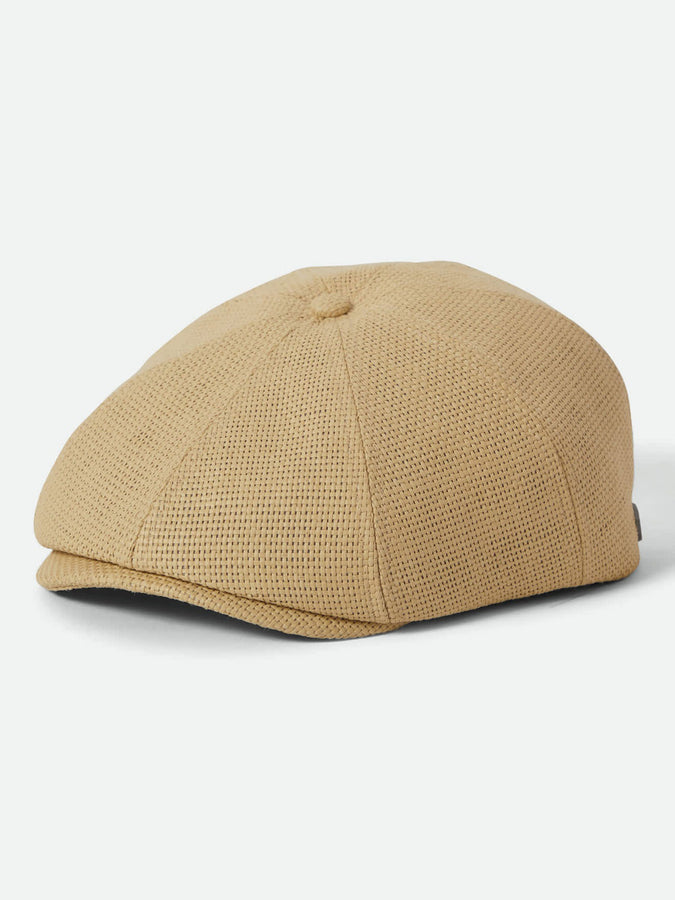 Brixton Brood Lightweight Snap Hat | DARK TAN STRAW