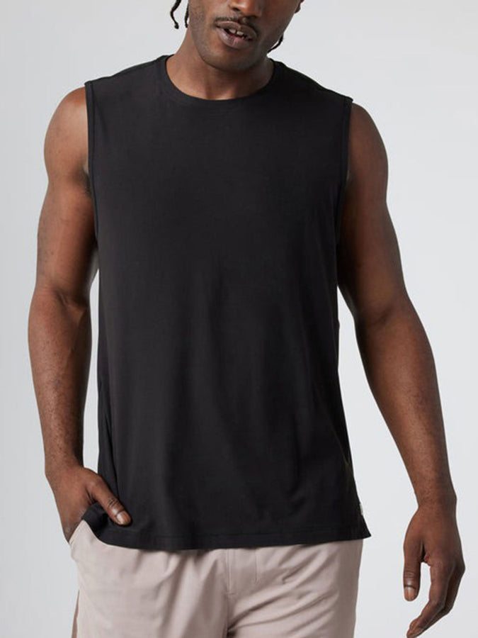 Vuori Strato Muscle Tank Top Summer 2026 | BLACK (BLK)