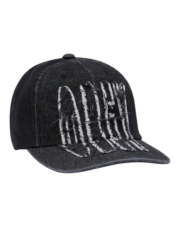 Obey Supernova 6 Panel Denim Strapback Hat | FADED BLACK (FBL)