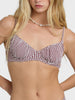 Billabong Mini Wave Check Char Underware Bikini Top Summer 2026