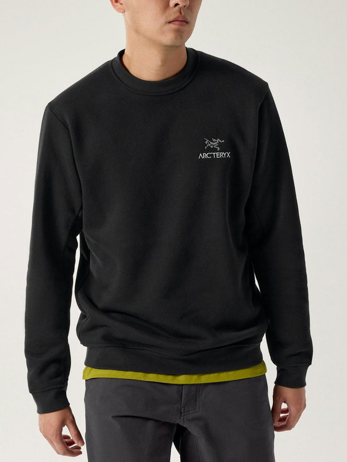 Arcteryx Emblem Crewneck Fall 2026 | BLACK