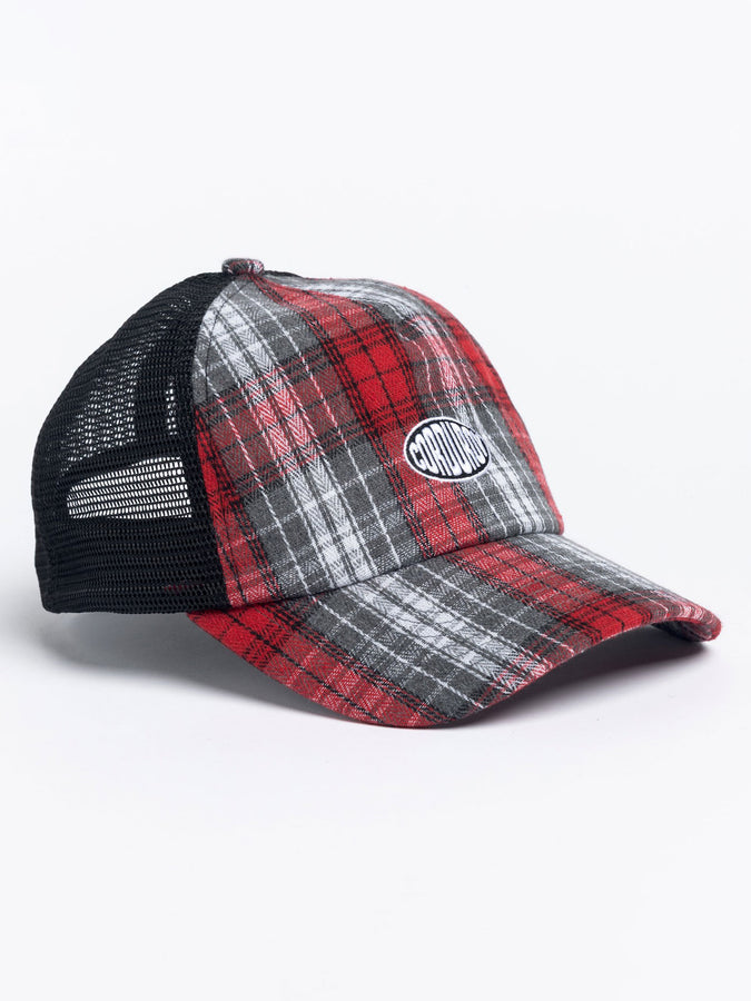 Corduroy Plaid Trucker Hat | PLAID