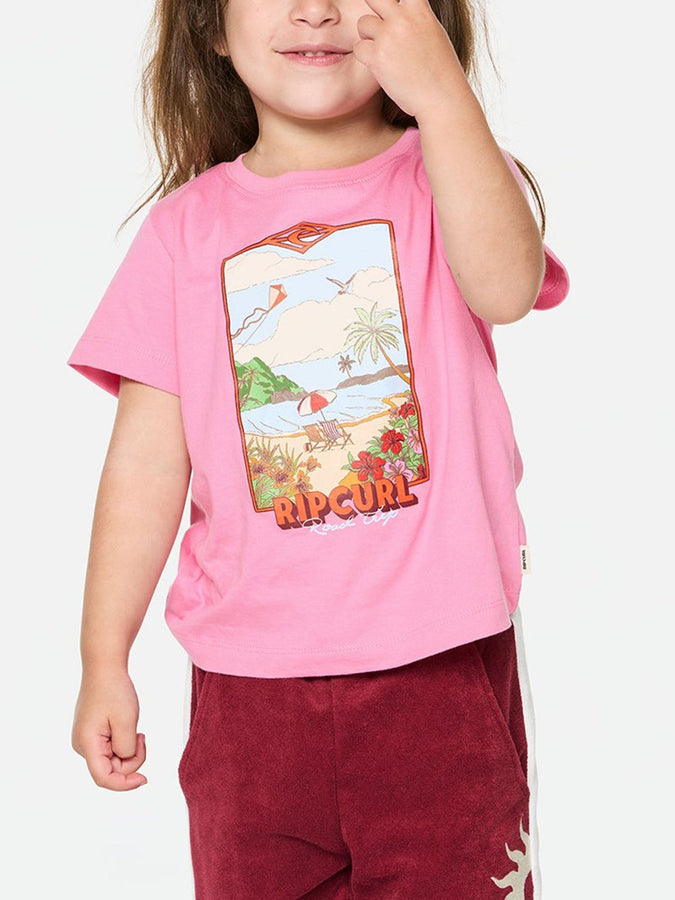 Rip Curl Surf Vista T-Shirt Fall 2026 | BRIGHT PINK (4067)