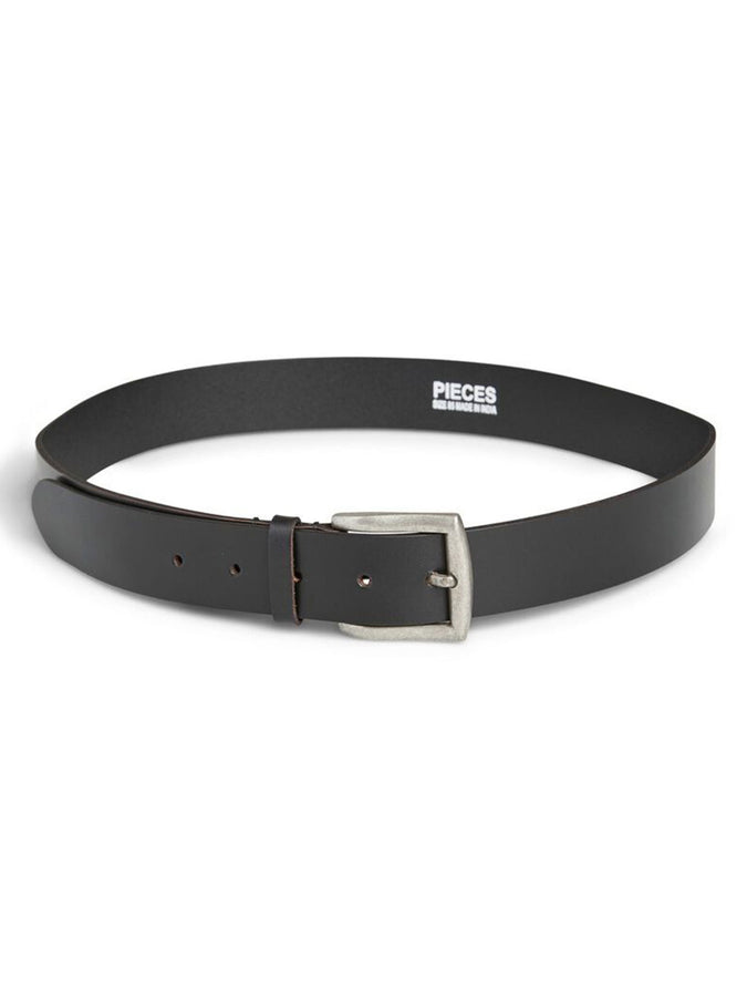Pieces Nady Leather Belt | BLACK