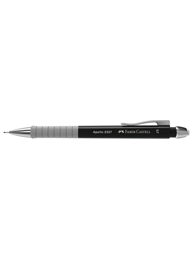 Faber Castell Apollo Mechanical 0.7mm Black Pencil | BLACK