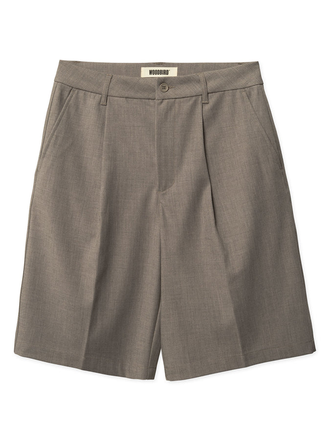Woodbird Bin Guan Shorts Spring 2026 | SAND MELANGE