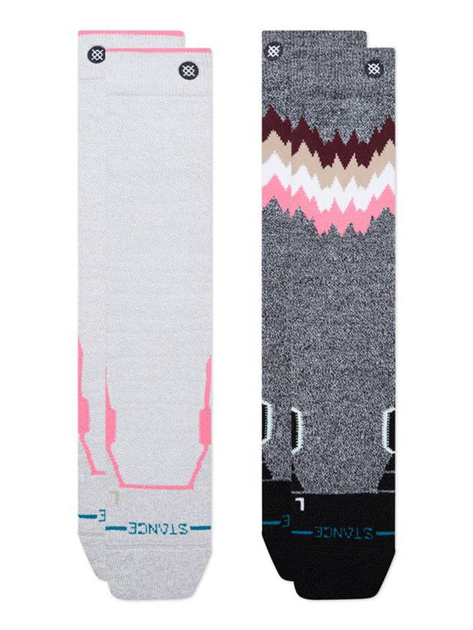Stance 2X Mid 2 Pack Socks | GREY (GRY)