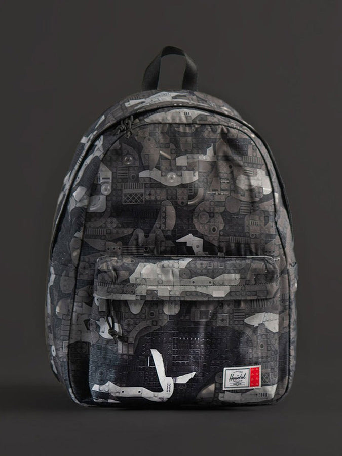 Herschel  x Lego Classic XL Backpack | ABSTRACT BRICKS BLACK (07462)