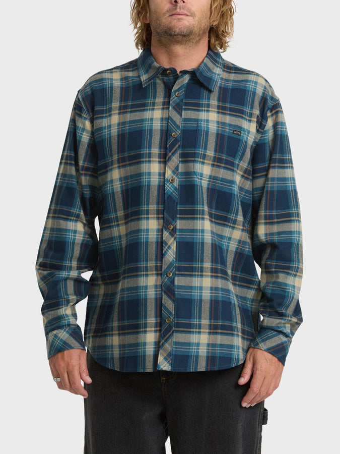 Billabong Coastline Flannel Shirt Holiday 2026 | RAVEN (RVN)