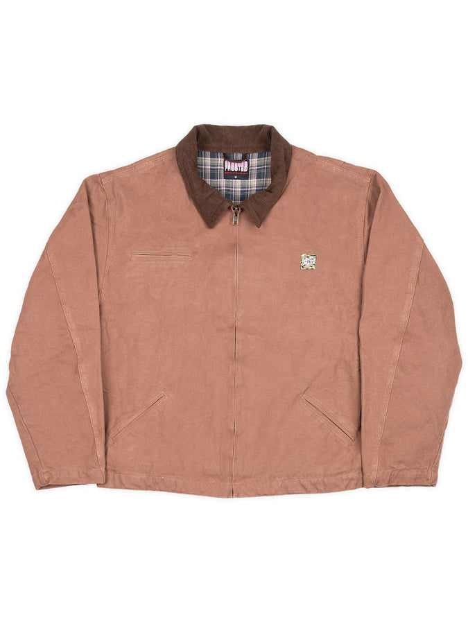 Frosted Brown Work Jacket Fall 2026 | BROWN