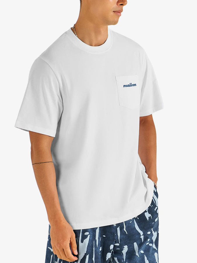 Malbon Vista Repair T-Shirt Fall 2026 | WHITE