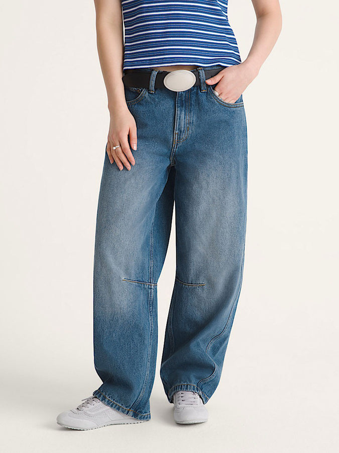 Vans Check 5 Mid Rise Barrel Jeans Fall 2026 | VINTAGE INDIGO (AHU)