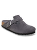 Birkenstock Boston Soft Footbed Suede N Charcoal Shoes Fall 2026