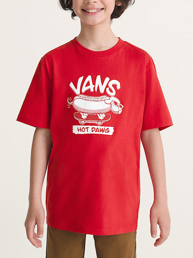 Vans Hot Dawg T-Shirt Fall 2026 | RACING RED (IZQ)