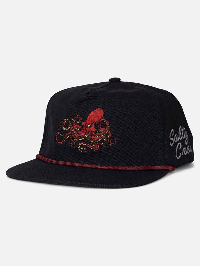 Salty Crew Coastal Snapback Hat | BLACK