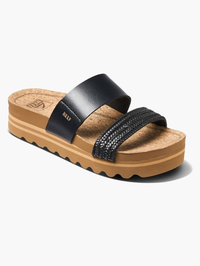 Reef Cushion Vista Hi Black Braid Sandals Summer 2026 | BLACK BRAID