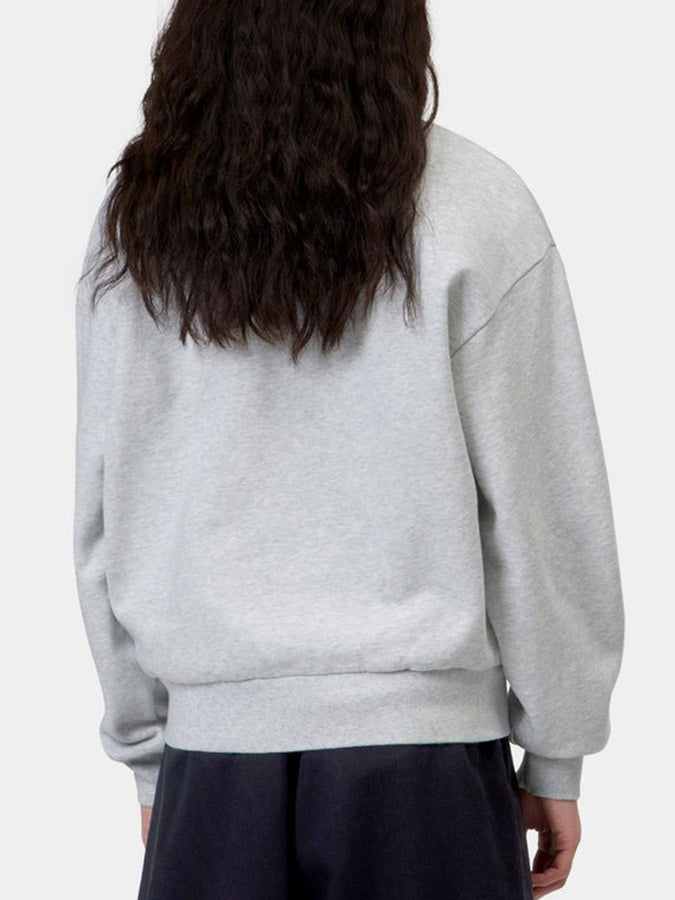 Carhartt Wip Casey Crewneck Sweatshirt Fall 2026 | ASH HEATHER/SILVER (1DQXX)