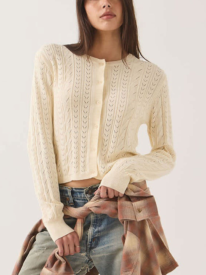 Brixton Bixby Lightweight Cardigan Fall 2026 | WAX PAPER