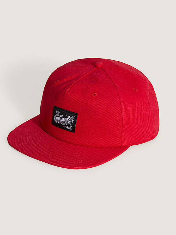 Vans Caballero Unstructured Snapback Hat | RACING RED (IZQ)