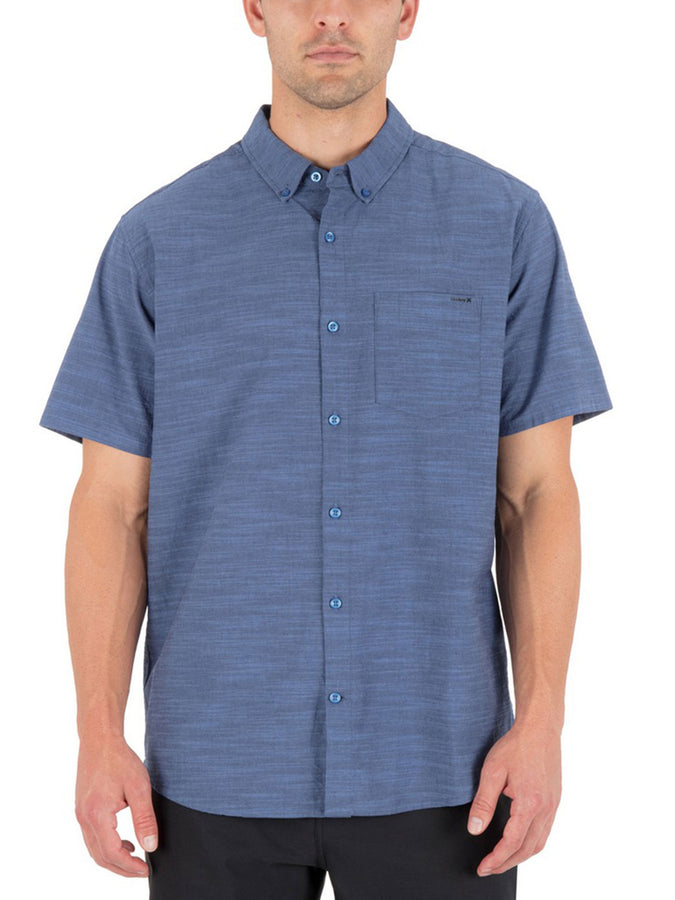 Hurley Icon Stretch Short Sleeve Shirt Fall 2026 | OBSIDIAN (451)