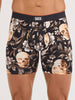 Saxx Multi Sport Mesh Gold Skull Black Boxer