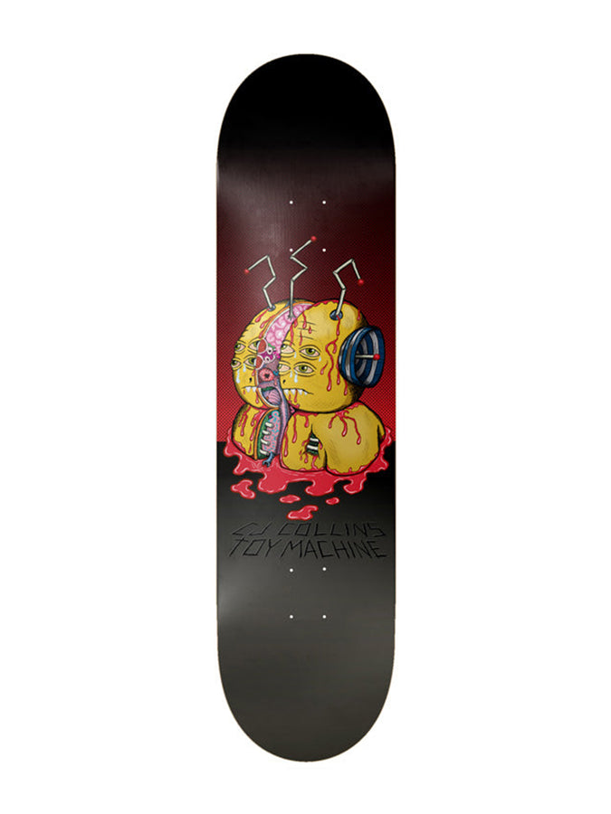 Toy Machine Collins Split 8.5’’ Skateboard Deck | RED