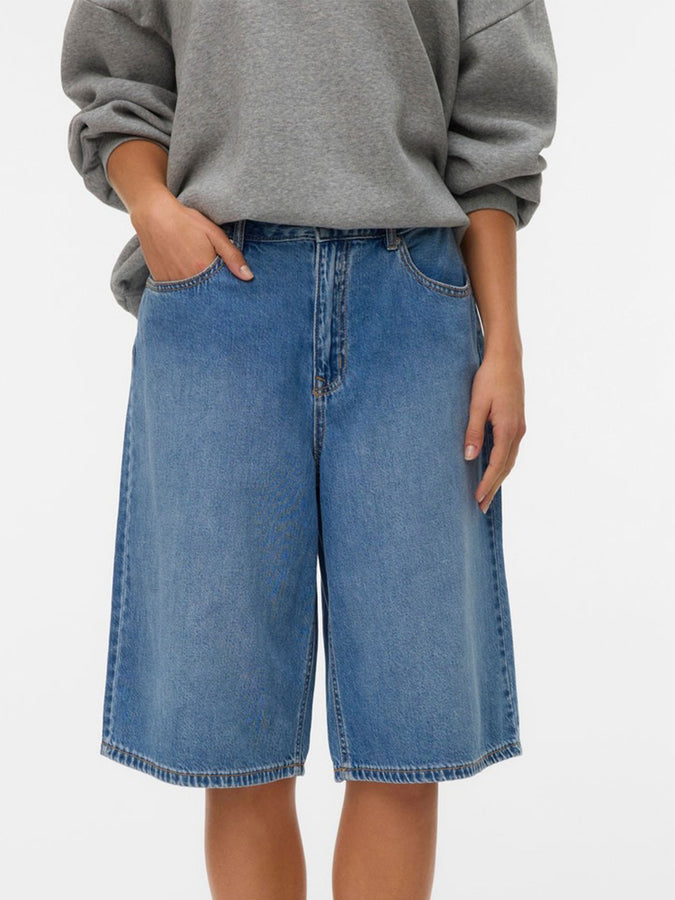 Vero Moda Alvida Shorts Spring 2026 | MEDIUM BLUE DENIM