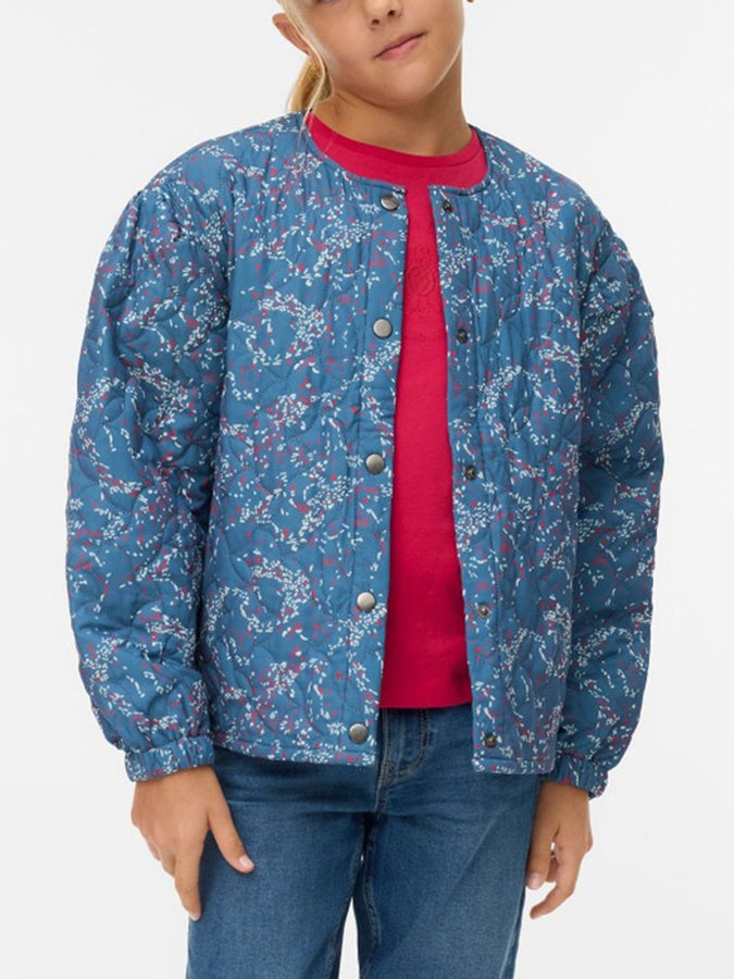 Vero Moda Iris Quilted Jacket Spring 2026 | CHINA BLUE