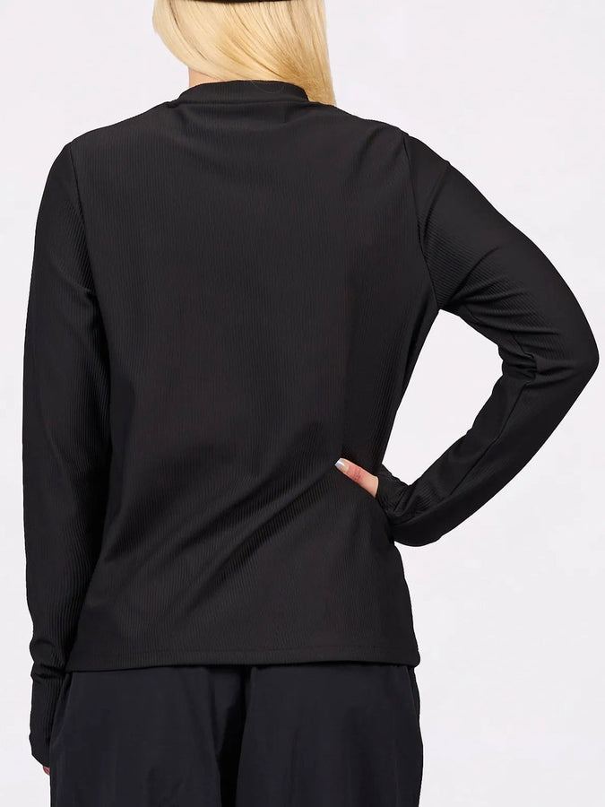 Eivy Versa Loose Fit Rib Black Base Layer Winter 2027 | BLACK