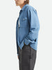 Brixton Waylon Lightweight Long Sleeve Buttondown Shirt Spring 2026