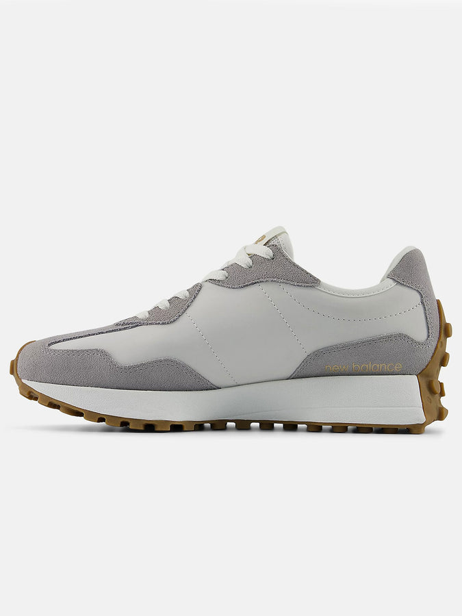 New Balance 327 Grey Matter/Gold Metallic Shoes Summer 2026 | GREY MATTER/GOLD METALLIC