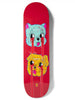Girl Geering Blood Bath Red 8.5'' Skateboard Deck