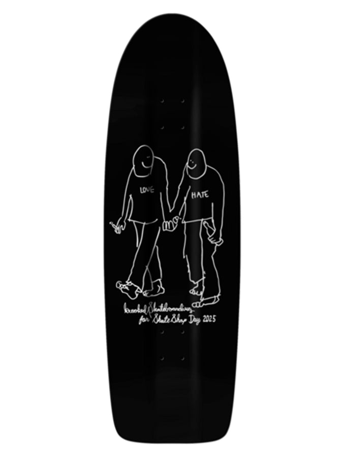 Krooked SSD Beamer Hate Black 10.75'' Skateboard Deck | ASSORTED