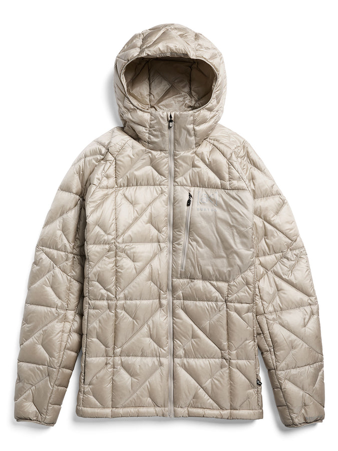 Burton [ak]® Baker Hooded Down 2027 – Insulator Jacket | CHINCHILLA GREY (E7M)