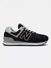 New Balance 574 Black/White Shoes Fall 2025