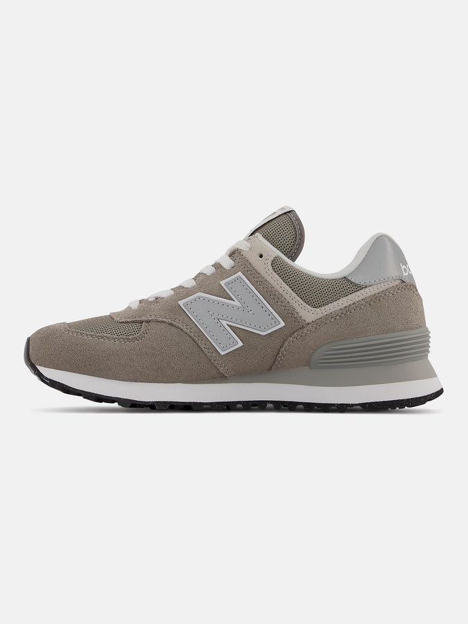 New Balance 574 Grey/White Shoes | GREY/WHITE