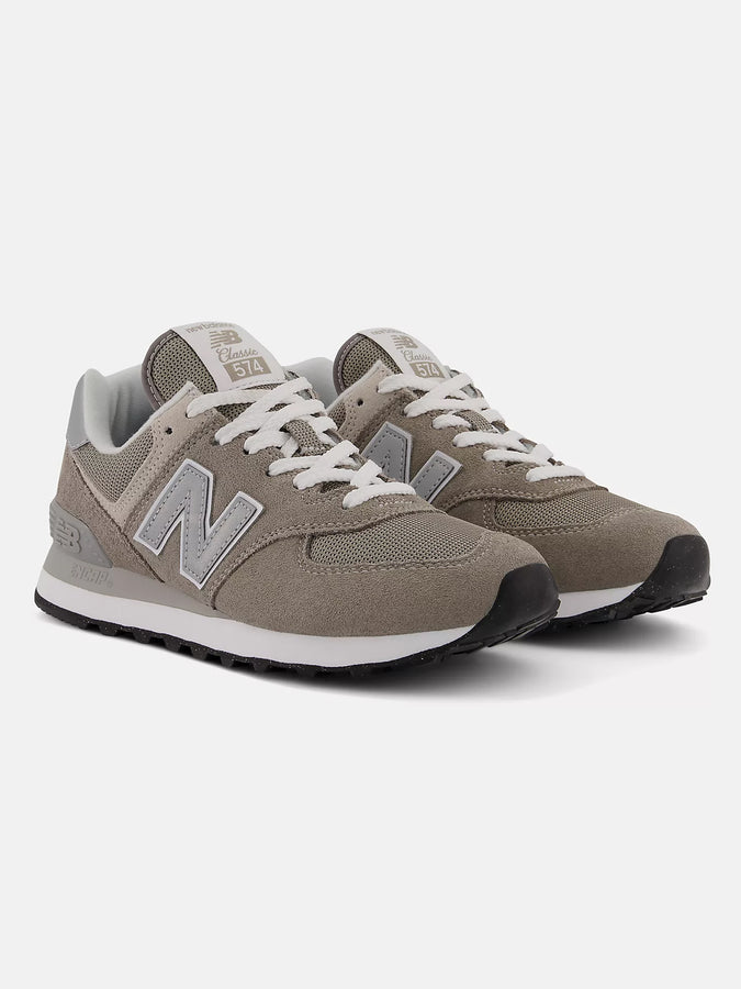 New Balance 574 Grey/White Shoes | GREY/WHITE