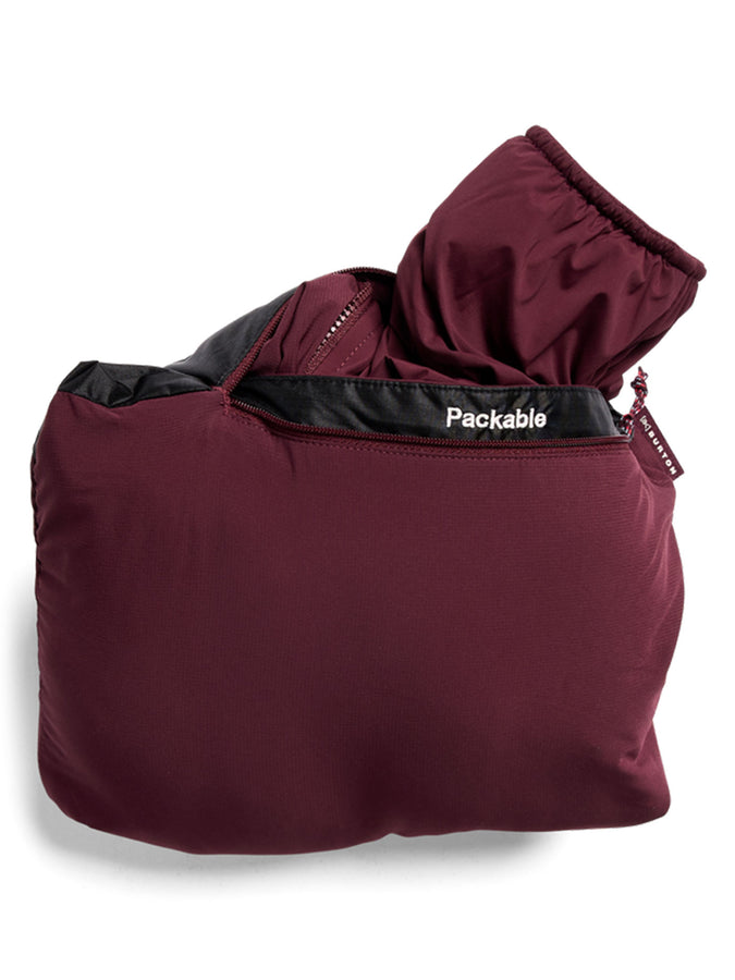 Burton [ak]® Helium Hooded Stretch 2027 – Insulator Jacket | RUM RAISIN (FAK)