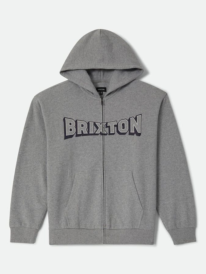 Brixton Motorized Zip Hoodie Holiday 2026 | HEATHER GREY