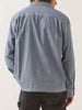 Brixton Trademark Blue Chambray Micro Stripe L/S Buttondown Shirt Fall 2026