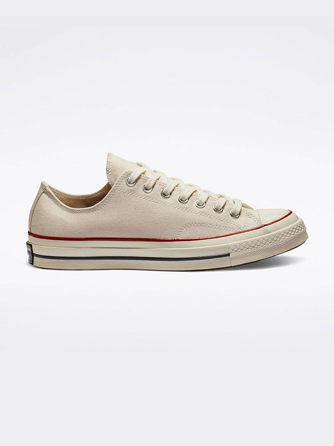 Converse Chuck 70 Low Parchment/Garnet/Egret Shoes | PARCHMENT/GARNET/EGRET