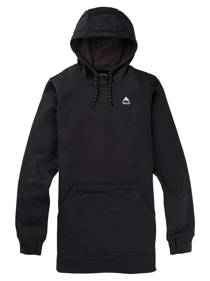 Burton Oak Long Hoodie | TRUE BLACK HEATHER (001)